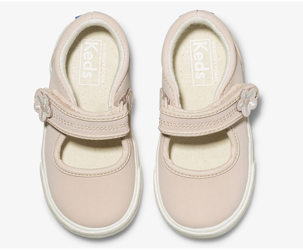 Slip On Παιδικα - Keds Ella Mary Jane - Ροζ - PBOHE6180